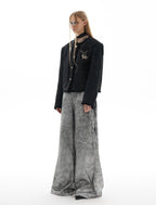 Glossy Textured Luxury Tweed Jacket - COPPING THREADS - ArguE CulturE