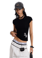 Gothic Cross Graphic Slim Fit Tee - COPPING THREADS - 0123Start