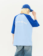 Gothic Letter Logo Drop Shoulder Long Sleeve Tee - COPPING THREADS - Harsh and Cruel