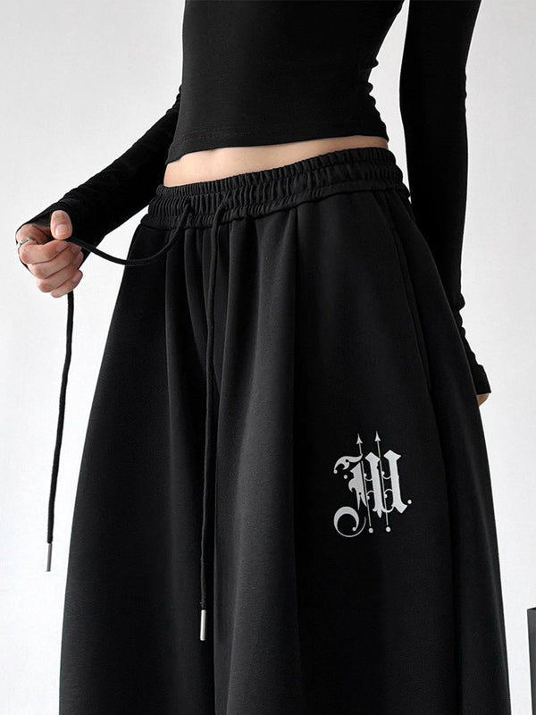 Gothic-Logo Balloon Sweatpants - CT66250 - COPPING THREADS - CT ORIGINALS