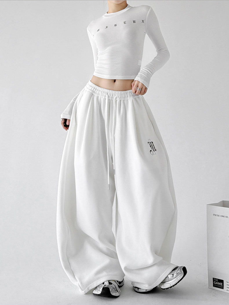 Gothic-Logo Balloon Sweatpants - CT66250 - COPPING THREADS - CT ORIGINALS