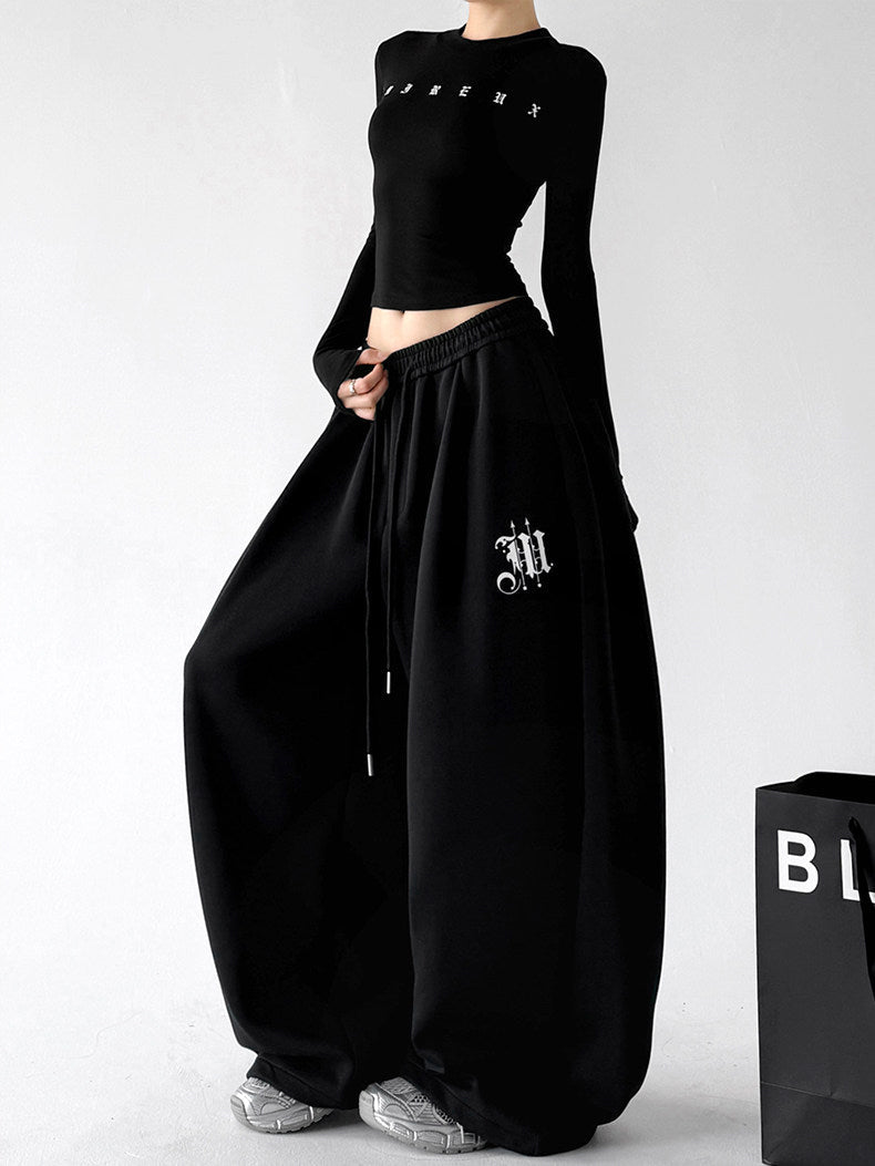 Gothic-Logo Balloon Sweatpants - CT66250 - COPPING THREADS - CT ORIGINALS