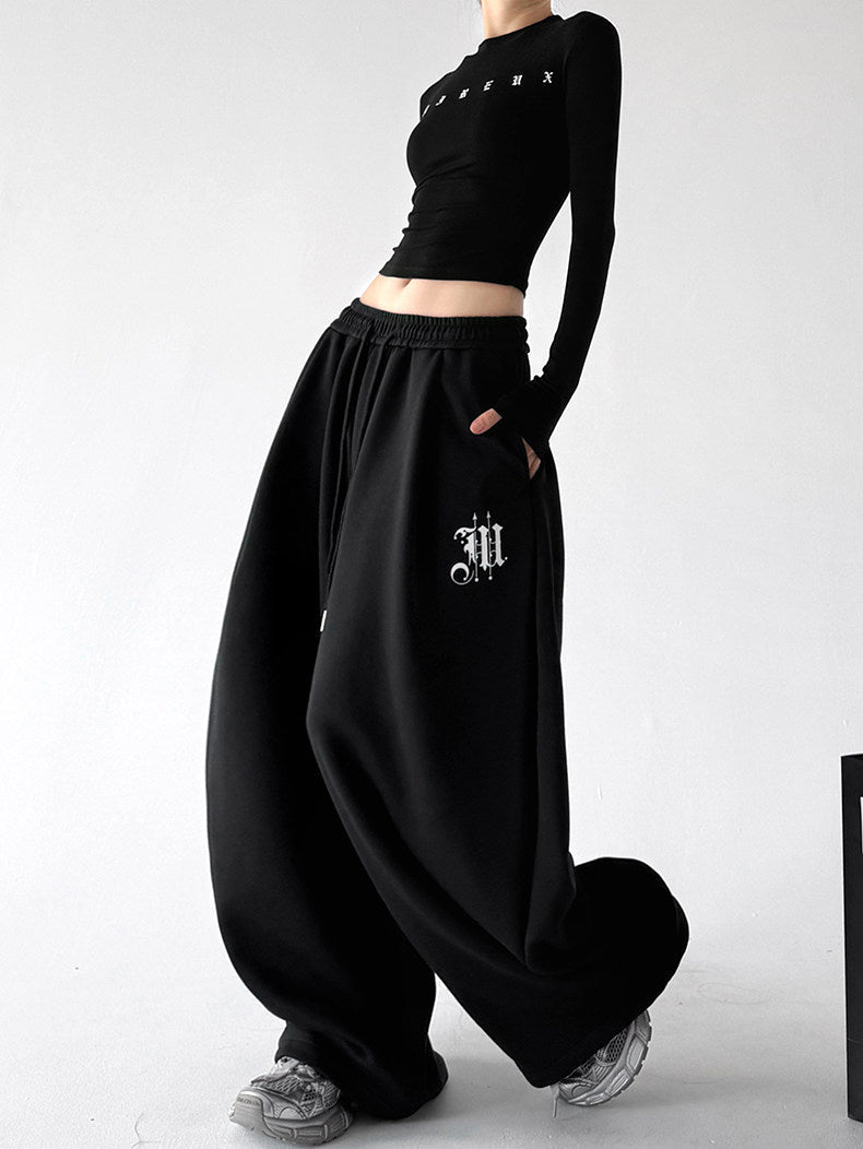 Gothic-Logo Balloon Sweatpants - CT66250 - COPPING THREADS - CT ORIGINALS