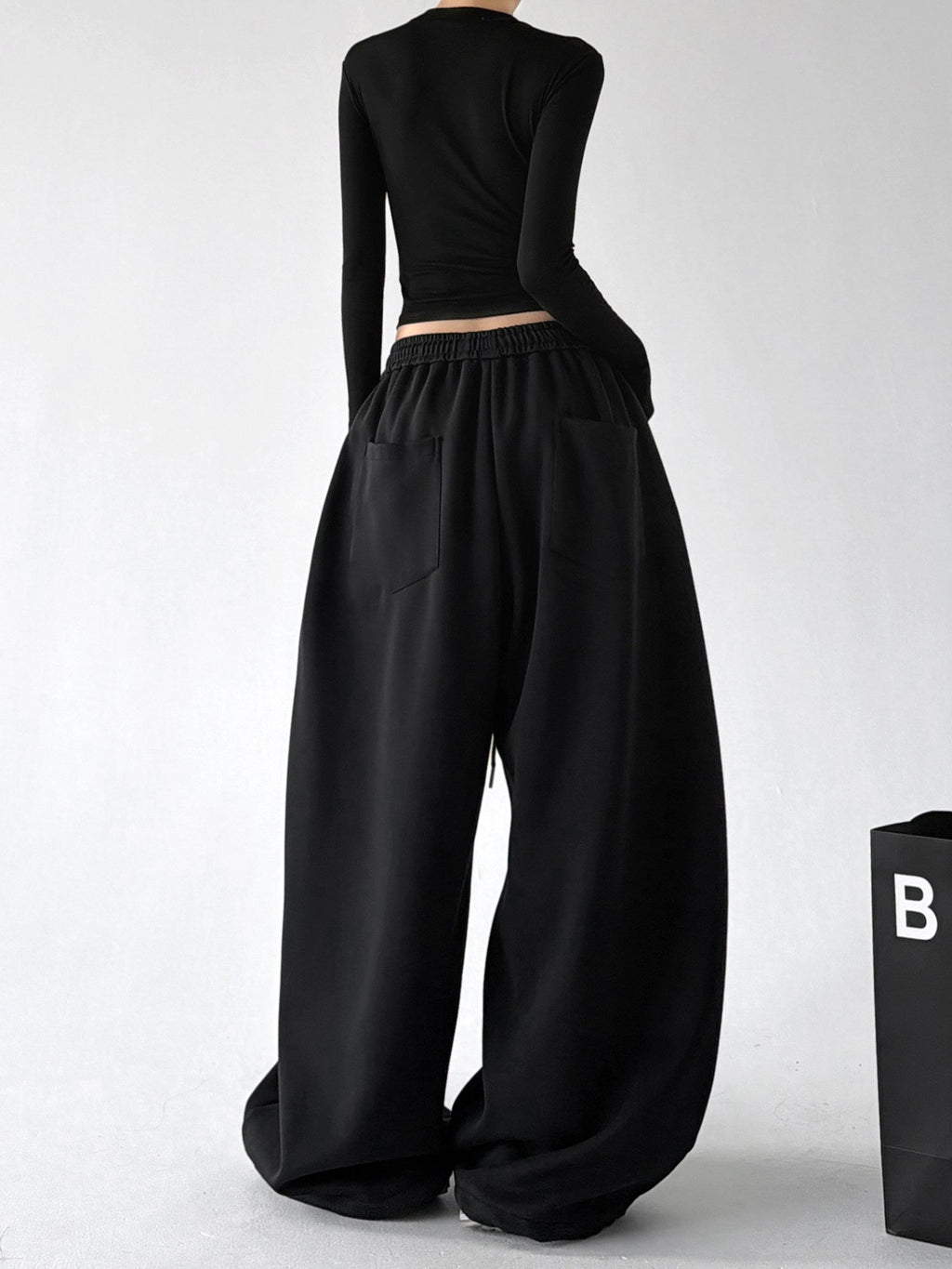 Gothic-Logo Balloon Sweatpants - CT66250 - COPPING THREADS - CT ORIGINALS