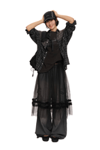 Gradient Plaid Rhinestone Shirt - COPPING THREADS - MOROMORO