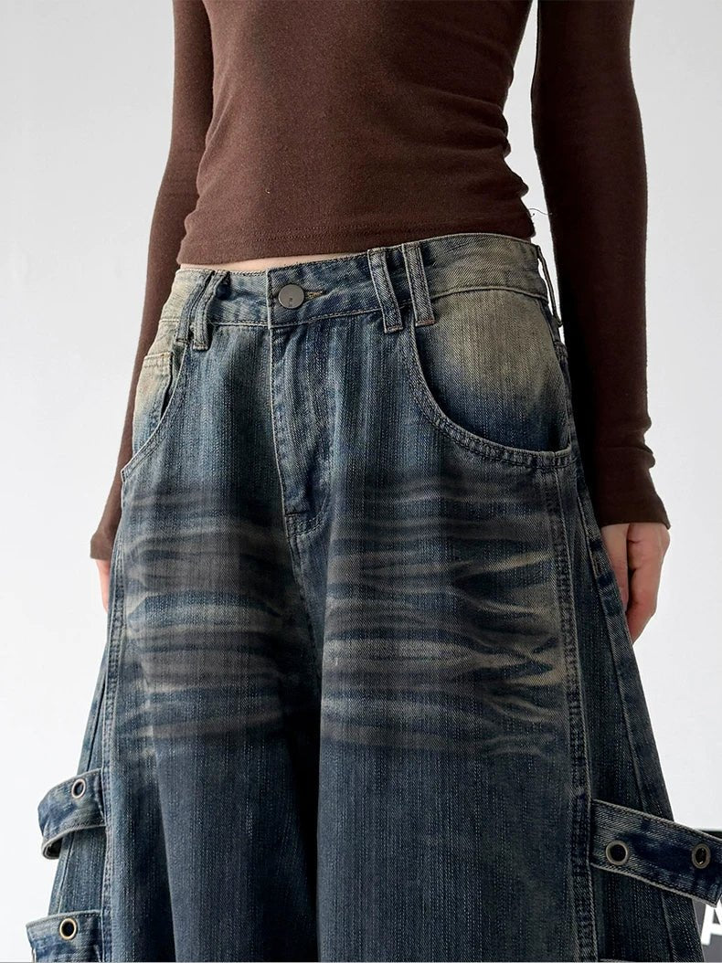 Graffiti Cargo Baggy Jeans - COPPING THREADS - CT ORIGINALS
