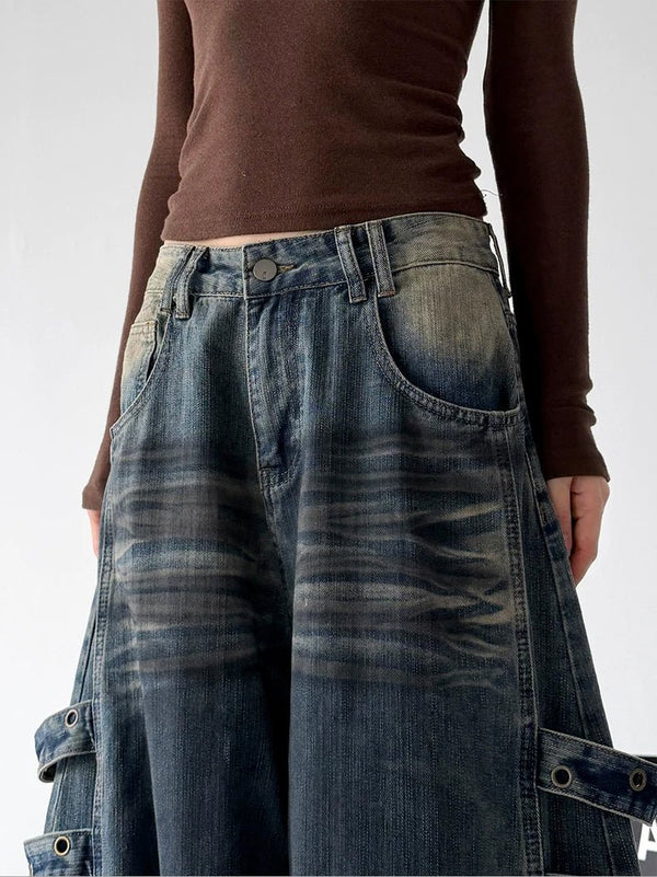 Graffiti Cargo Baggy Jeans - COPPING THREADS - CT ORIGINALS