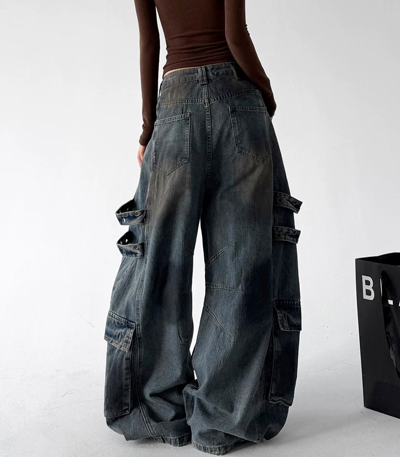Graffiti Cargo Baggy Jeans - COPPING THREADS - CT ORIGINALS
