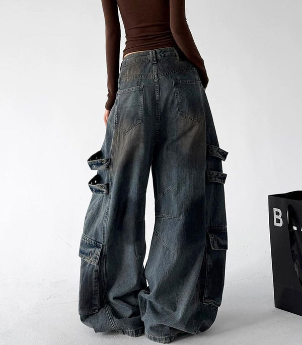 Graffiti Cargo Baggy Jeans - COPPING THREADS - CT ORIGINALS
