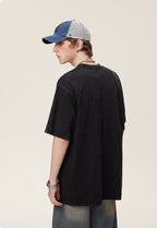 Graffiti Letter Print Tee - COPPING THREADS - CATTEE