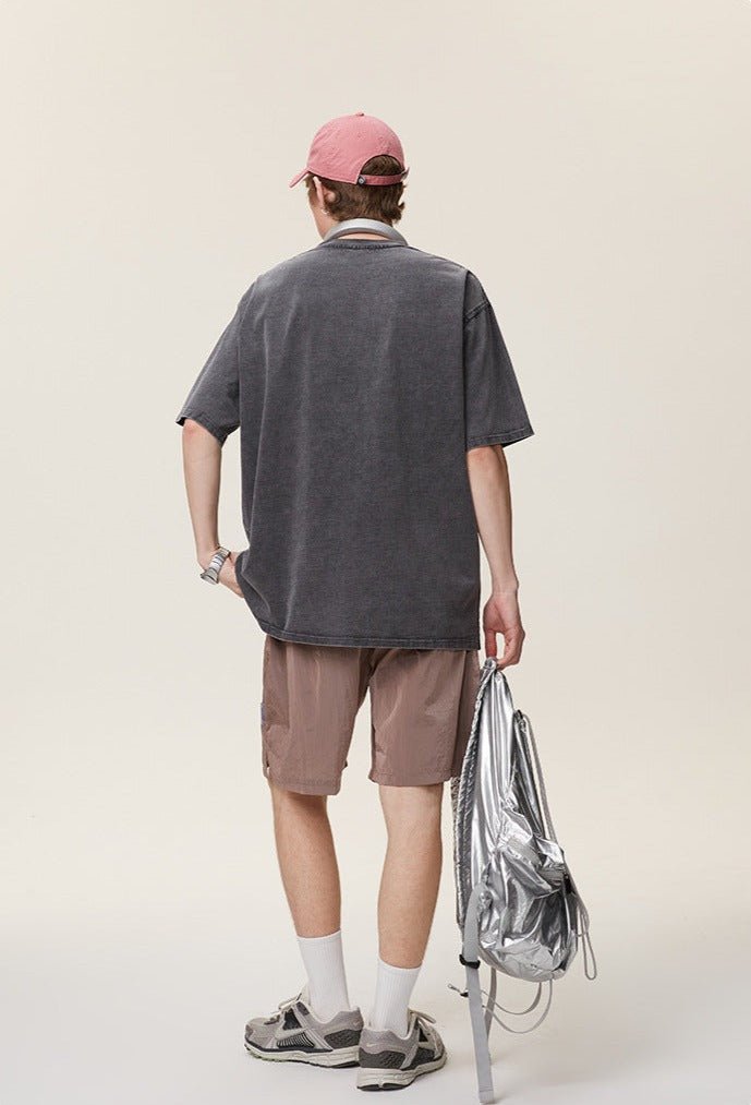 Graffiti Letter Print Tee - COPPING THREADS - CATTEE