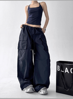 Graffiti Print Wide - Leg Cargo Pants - COPPING THREADS - CT Select