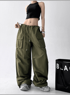 Graffiti Print Wide - Leg Cargo Pants - COPPING THREADS - CT Select