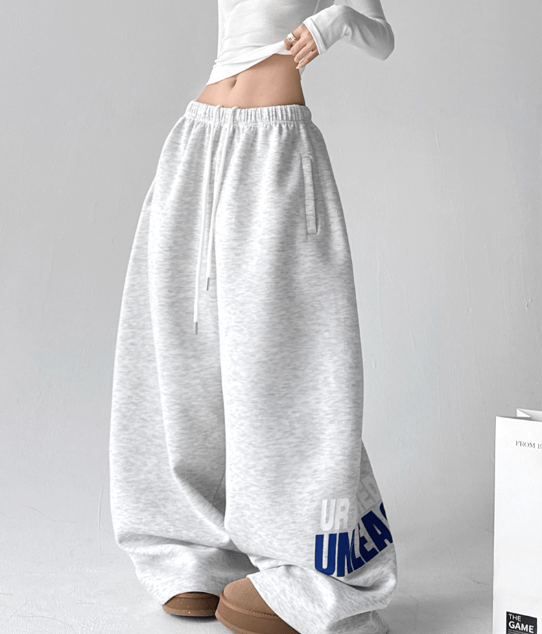 Graphic Drawstring Wide - Leg Sweatpants - COPPING THREADS - CT Select Main image