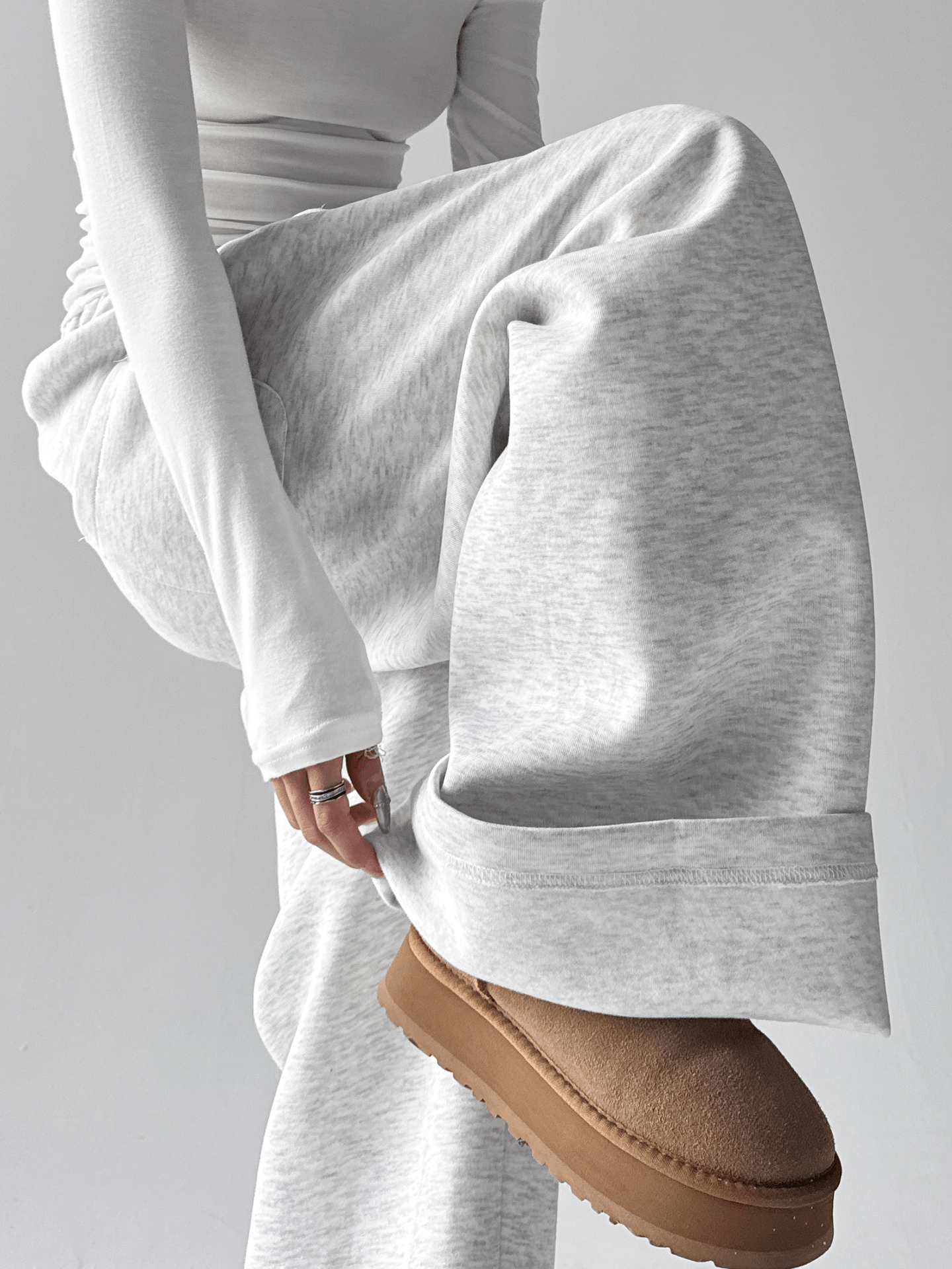 Graphic Drawstring Wide - Leg Sweatpants - COPPING THREADS - CT Select