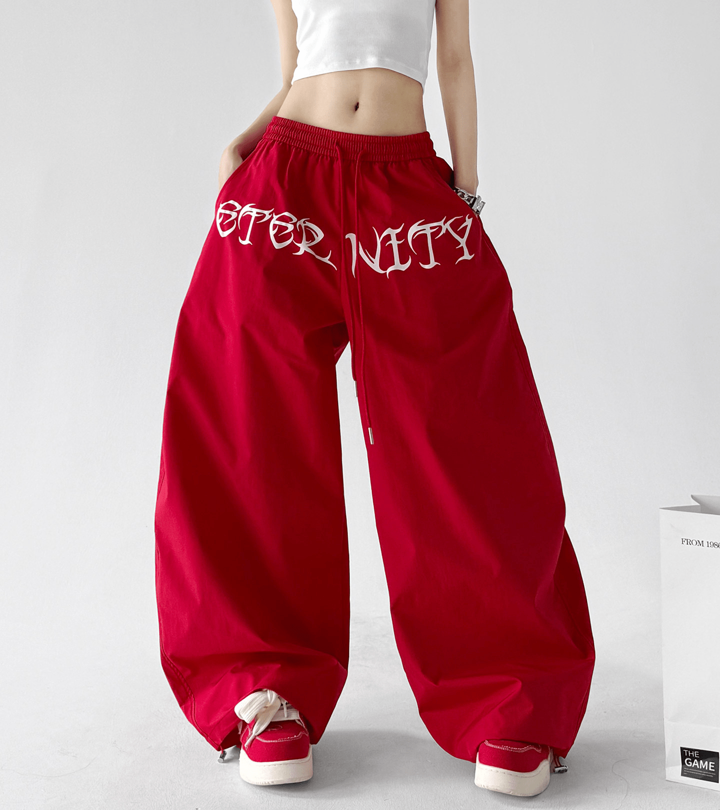Graphic Parachute Wide - Leg Pants - CT66102 - COPPING THREADS - CT Select