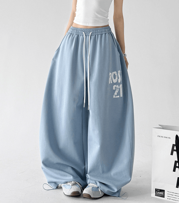 Graphic Wide - Leg Sweatpants - CT66111 - COPPING THREADS - CT Select