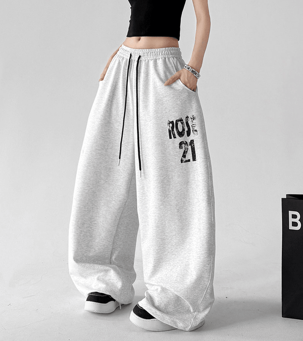 Graphic Wide - Leg Sweatpants - CT66111 - COPPING THREADS - CT Select
