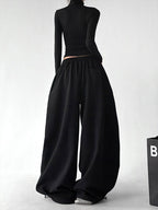 Graphic Wide-Leg Sweatpants - CT66111 - COPPING THREADS - CT Select