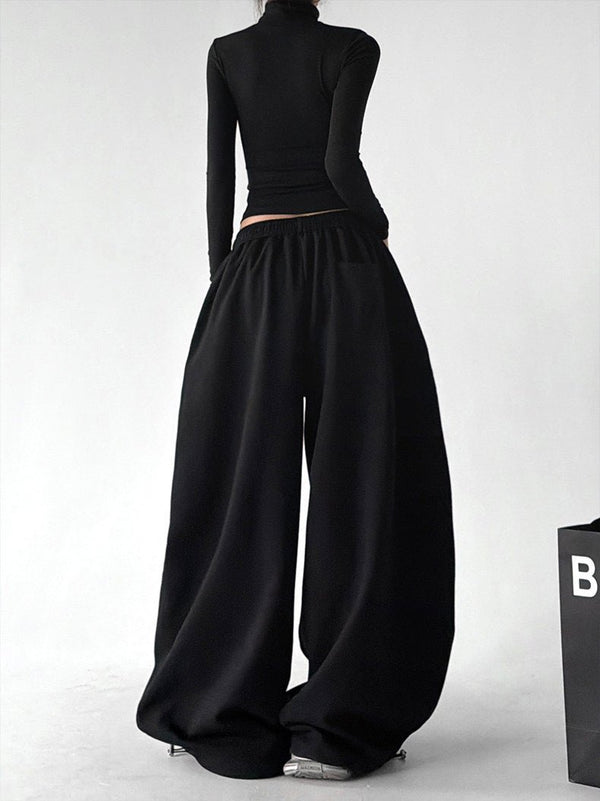 Graphic Wide-Leg Sweatpants - CT66111 - COPPING THREADS - CT Select