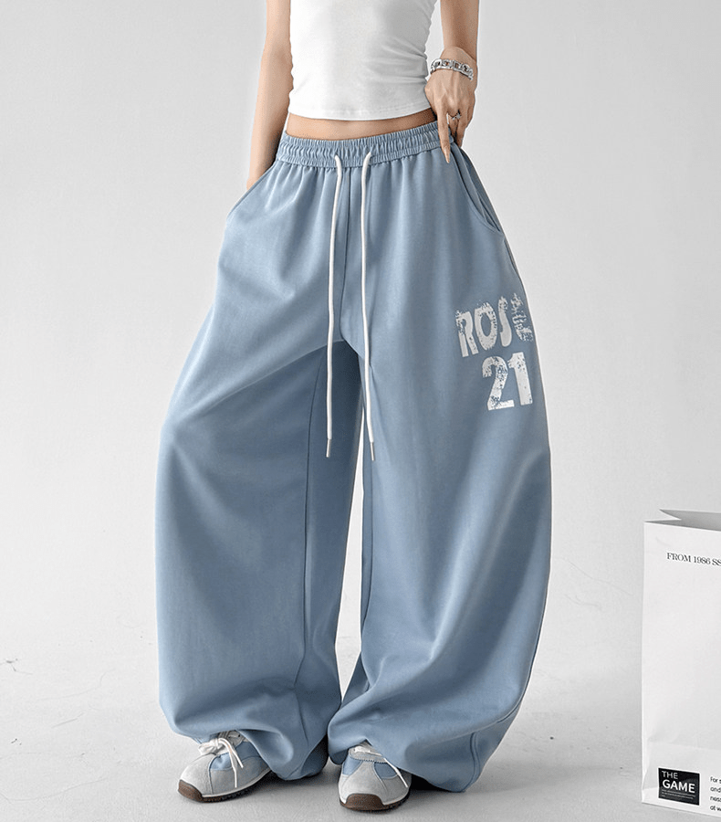 Graphic Wide - Leg Sweatpants - CT66111 - COPPING THREADS - CT Select
