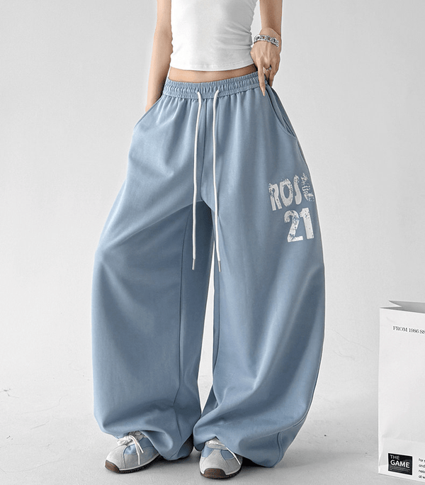 Graphic Wide - Leg Sweatpants - CT66111 - COPPING THREADS - CT Select