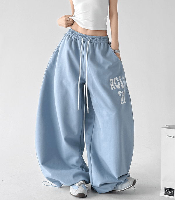 Graphic Wide - Leg Sweatpants - CT66111 - COPPING THREADS - CT Select