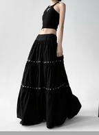 Grommet - Tiered Maxi Skirt - COPPING THREADS - CT Select