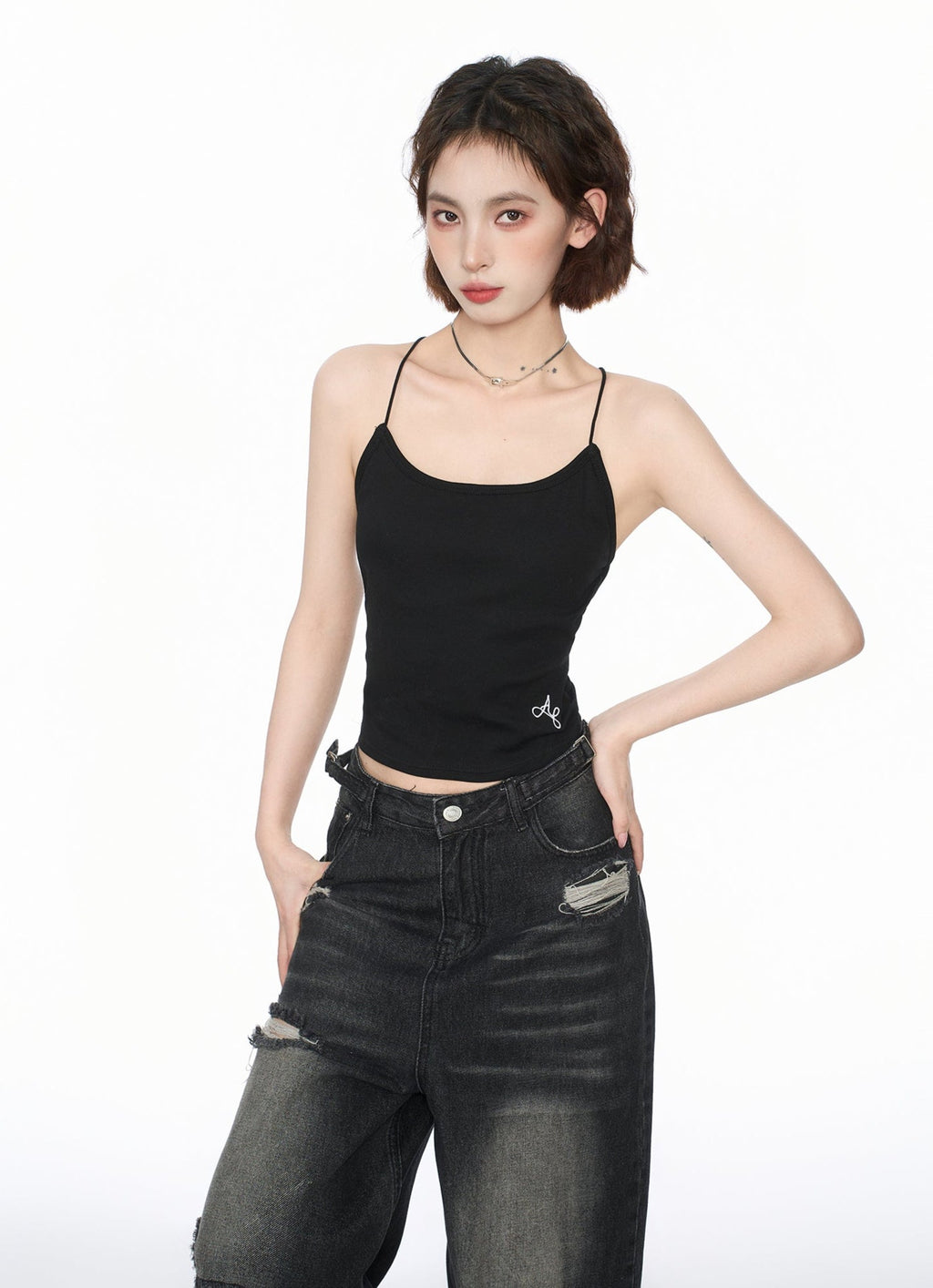 Halter Backless Padded Camisole - COPPING THREADS - CT Select