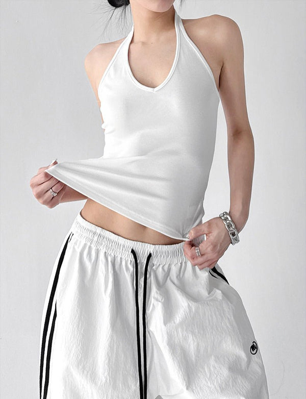 Halter-Neck Fitted Tank - CT6659 - COPPING THREADS - CT ORIGINALS