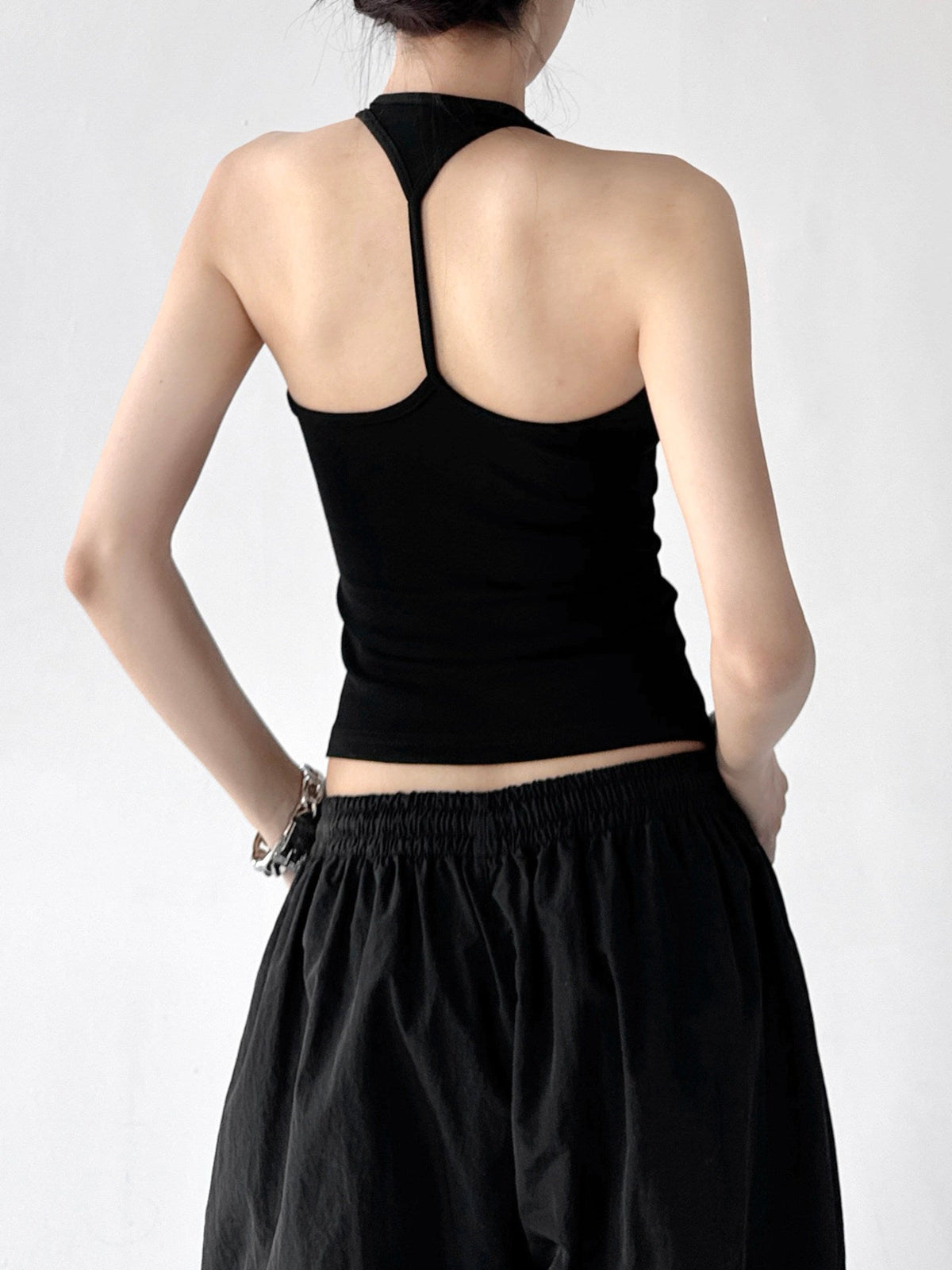 Halter-Neck Fitted Tank - CT6659 - COPPING THREADS - CT ORIGINALS