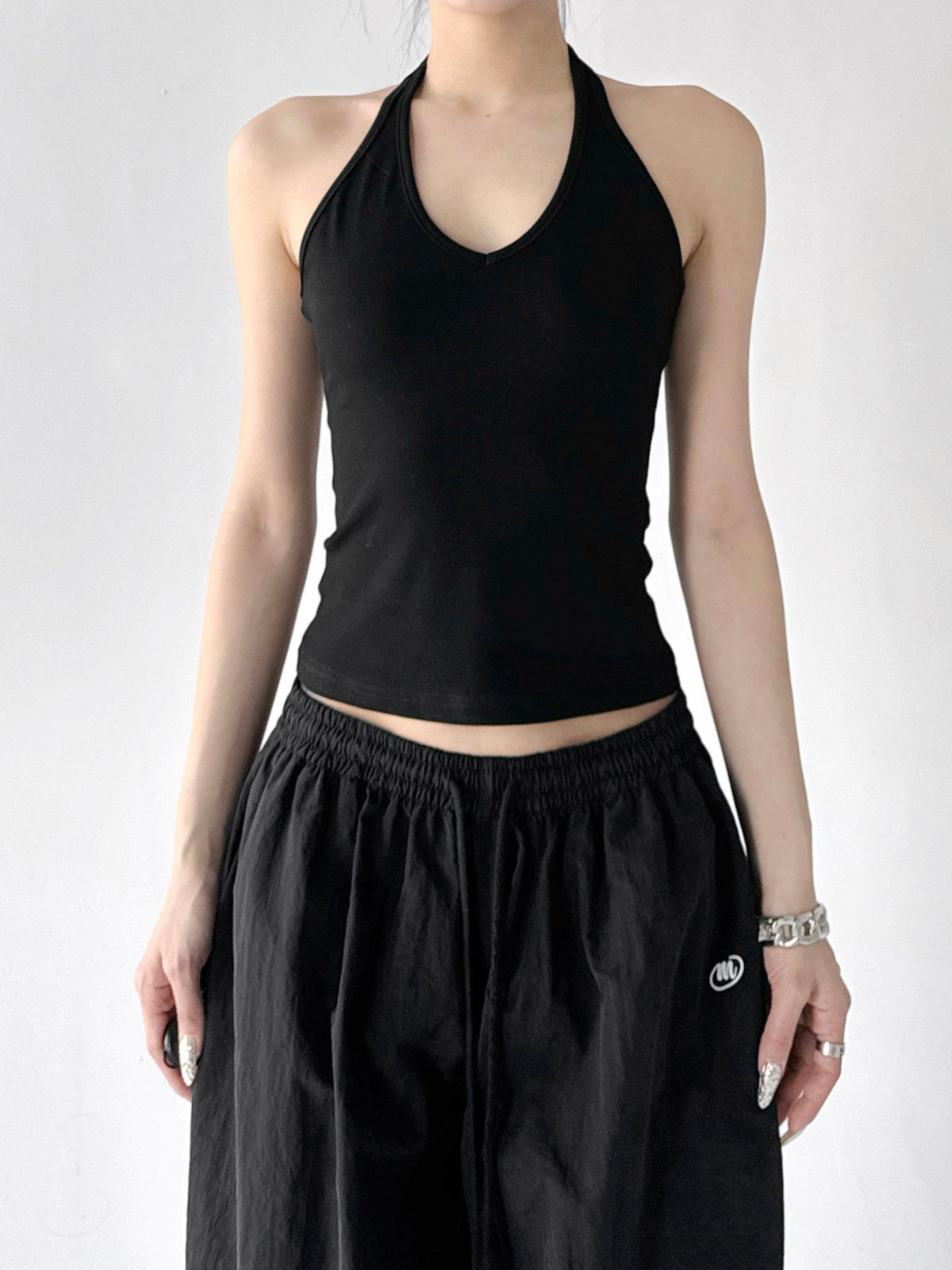 Halter-Neck Fitted Tank - CT6659 - COPPING THREADS - CT ORIGINALS