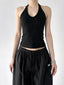 Halter-Neck Fitted Tank - CT6659 - COPPING THREADS - CT ORIGINALS