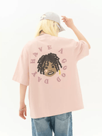 Hand - drawn Afro Puff Foam Print Tee - COPPING THREADS - Harsh and Cruel
