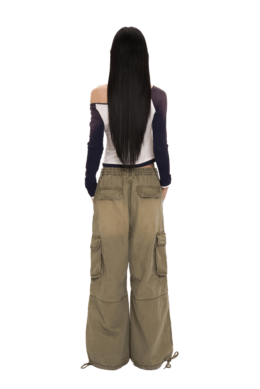 Hand - Drawn Bunny Graphic Off - Shoulder Tee - COPPING THREADS - MOROMORO