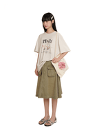 Hand - Drawn Bunny Rhinestone Tee - COPPING THREADS - MOROMORO