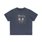 Hand - Drawn Bunny Rhinestone Tee - COPPING THREADS - MOROMORO