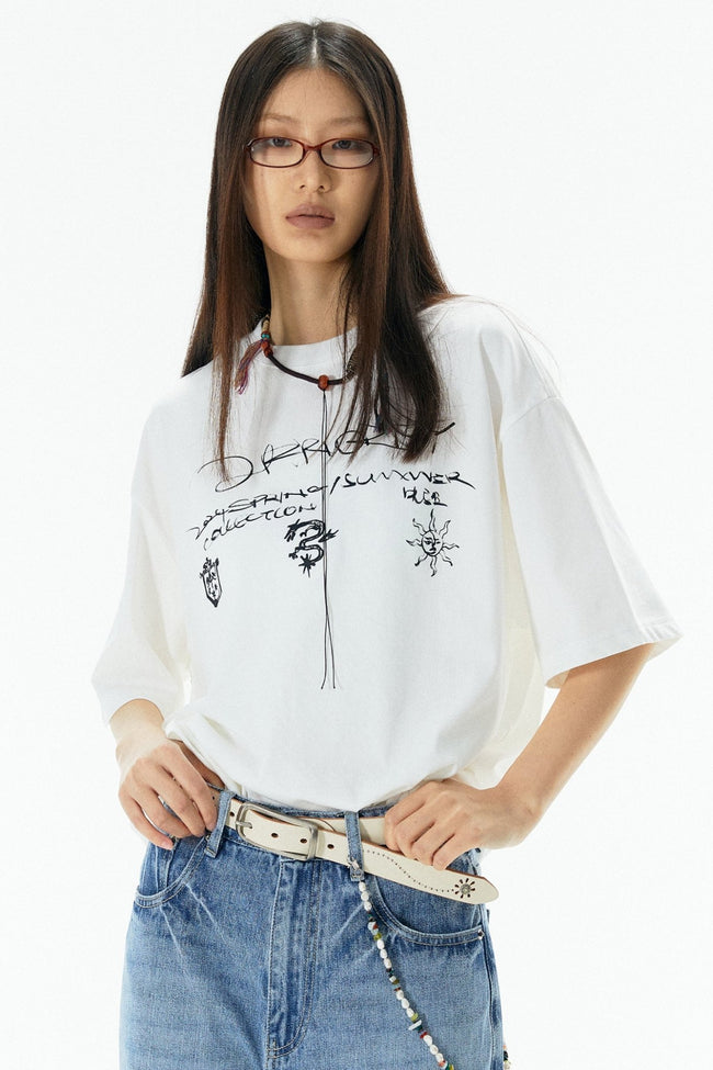 Hand - Drawn Logo Tee - COPPING THREADS - APRIORITY Hover Image