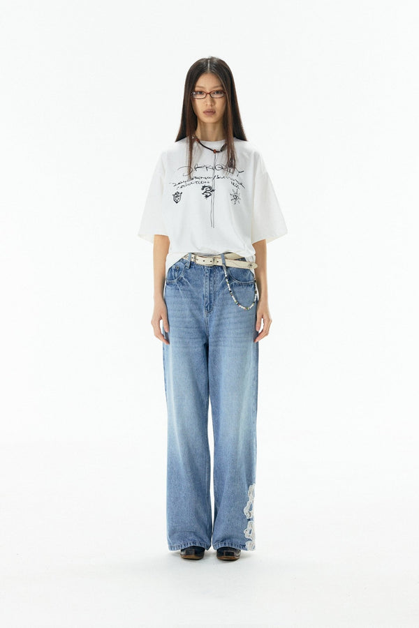 Hand - Drawn Logo Tee - COPPING THREADS - APRIORITY