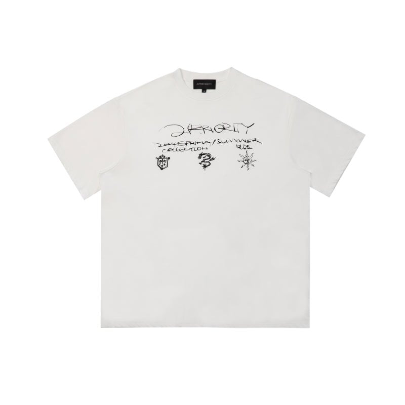 Hand - Drawn Logo Tee - COPPING THREADS - APRIORITY