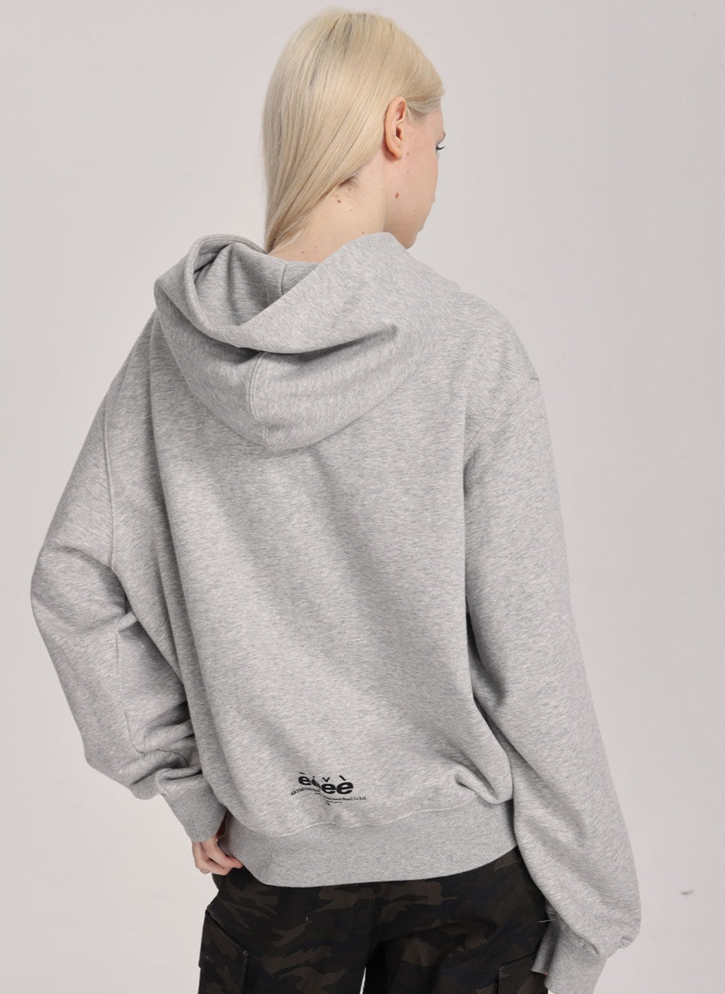 Hand - Drawn Spotted Dog Print Zip - Up Hoodie - COPPING THREADS - ARTMONSTER