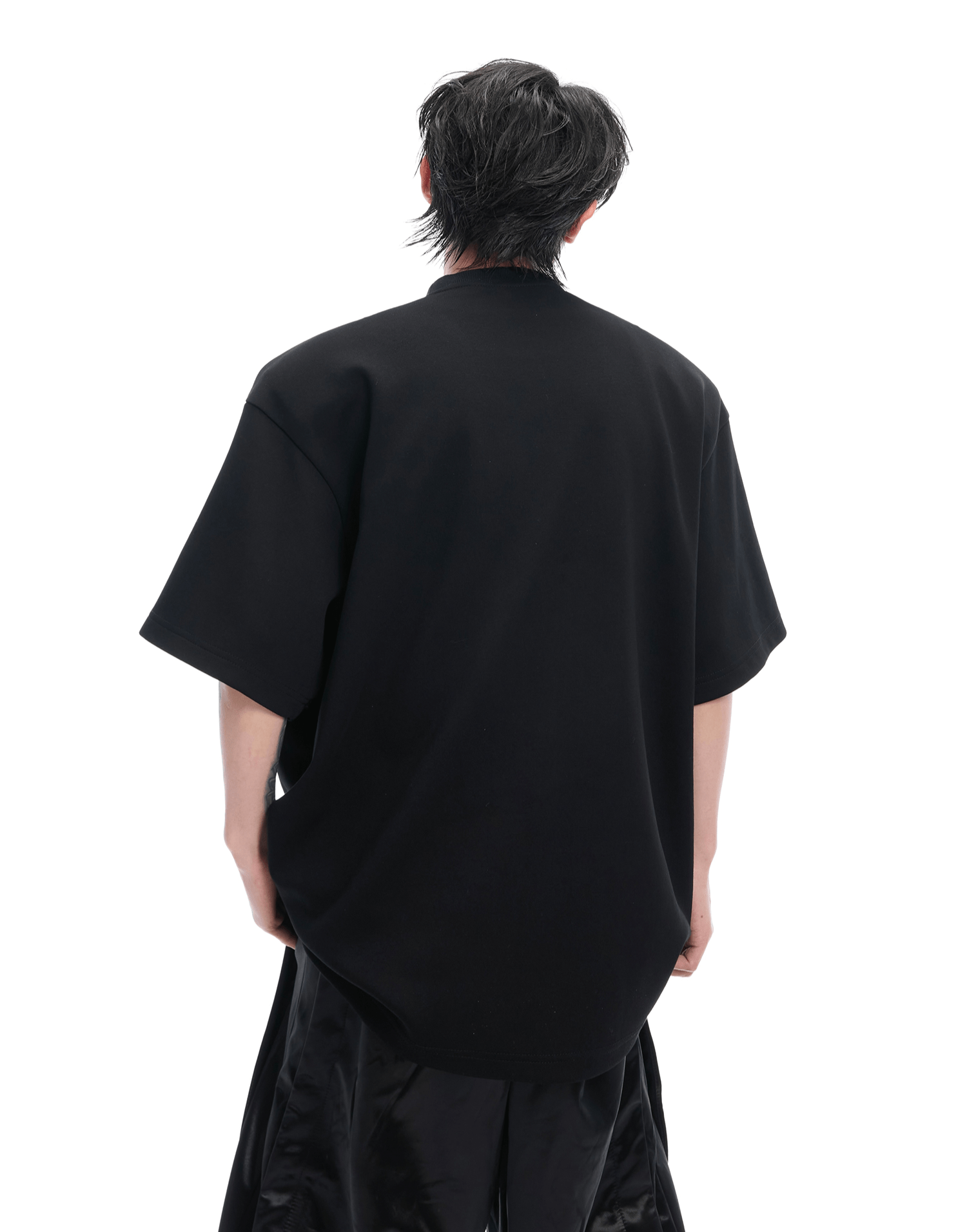 Hand - Sewn Pearl Embellished Oversized Tee - COPPING THREADS - ArguE CulturE