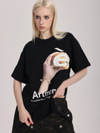 Handheld Burger Print Tee - COPPING THREADS - ARTMONSTER