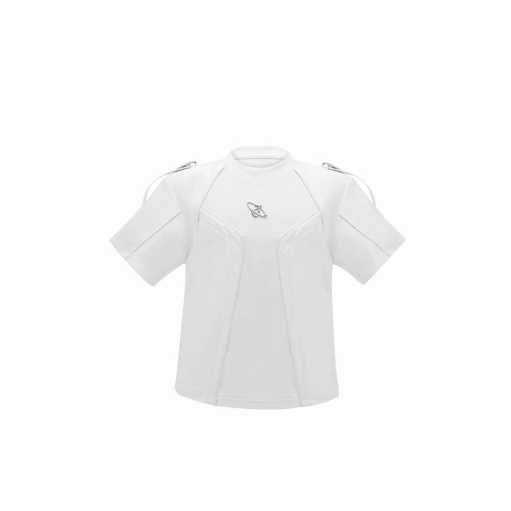 Harness-Panel Deconstructed T-Shirt - COPPING THREADS - Argue Culture