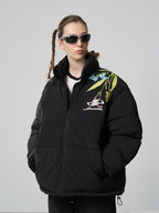 Harsh and Cruel Floral Embroidered Cotton Jacket - COPPING THREADS - Harsh and Cruel