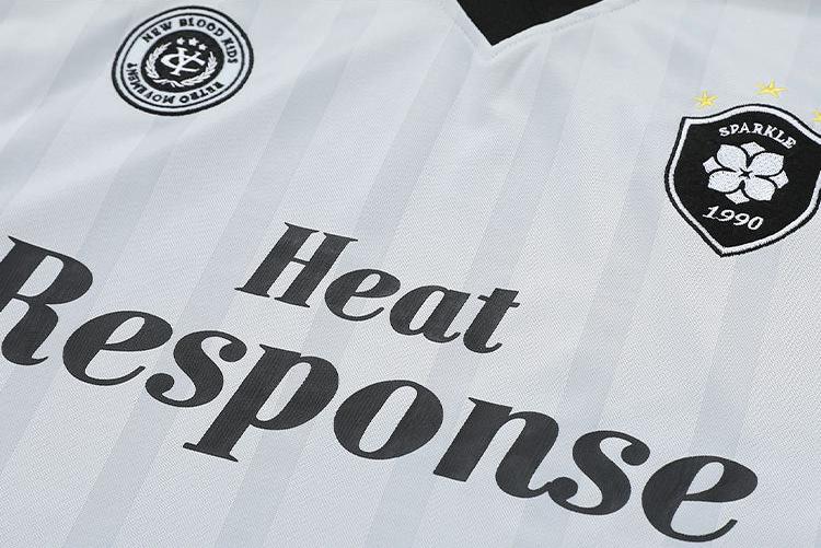 Heat Response Print Retro Stripe Long Sleeve Jersey - COPPING THREADS - CHICISLAND