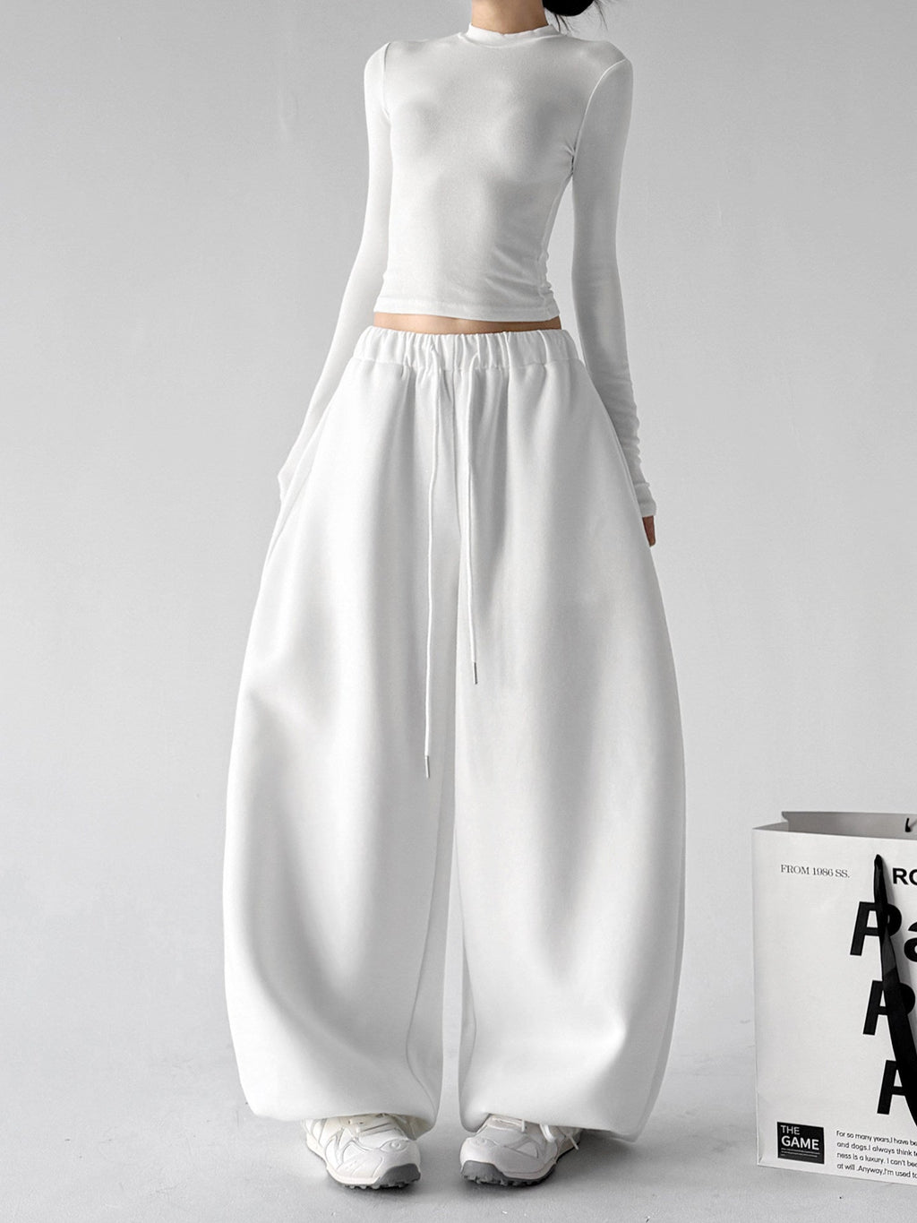 Heavy-Drape Balloon Sweatpants - CT004 - COPPING THREADS - CT ORIGINALS