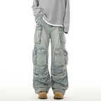 Heavyweight Multi - Pocket Strap Utility Jeans - COPPING THREADS - CT Select