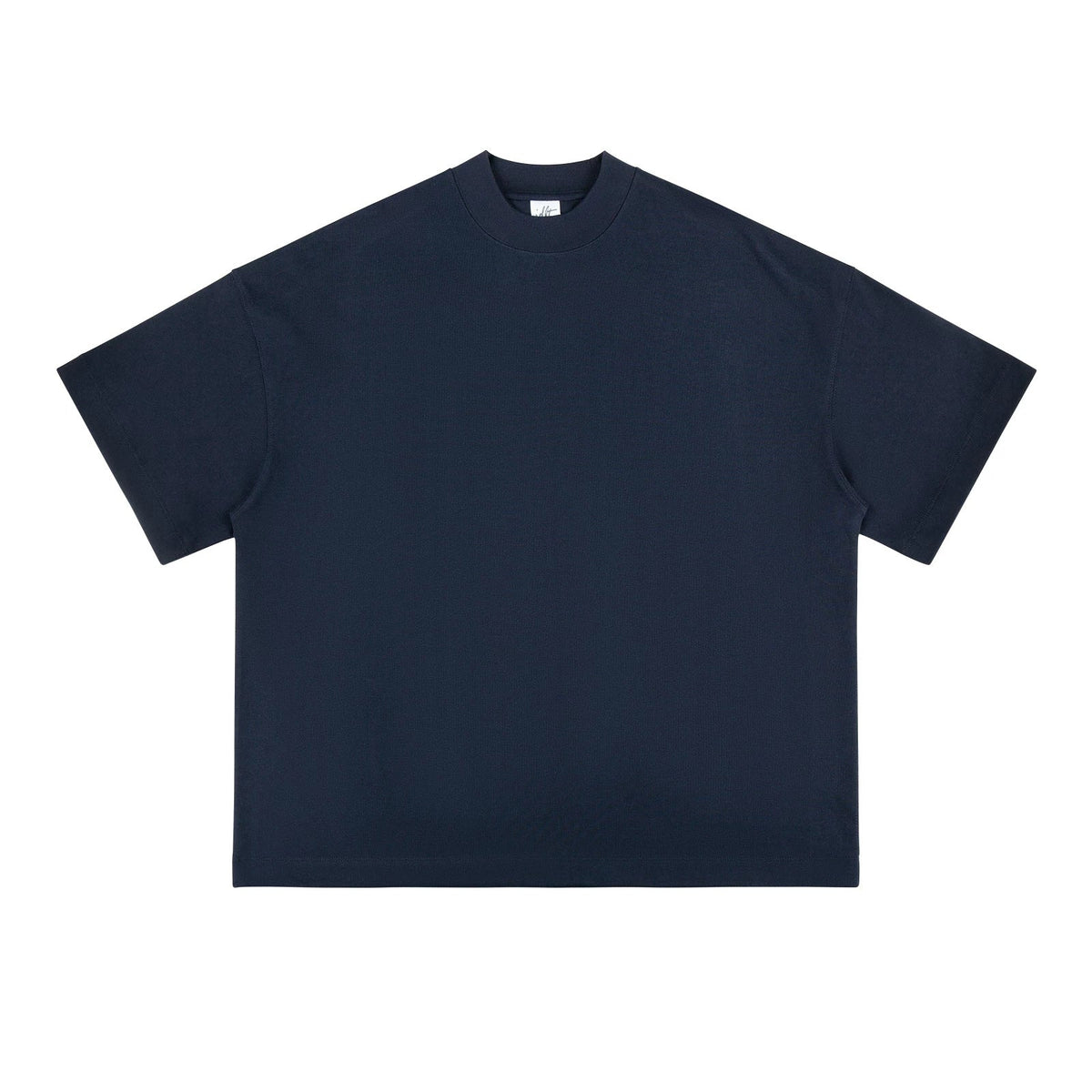 Heavyweight Oversized Mock-Neck Tee - COPPING THREADS - IDLT