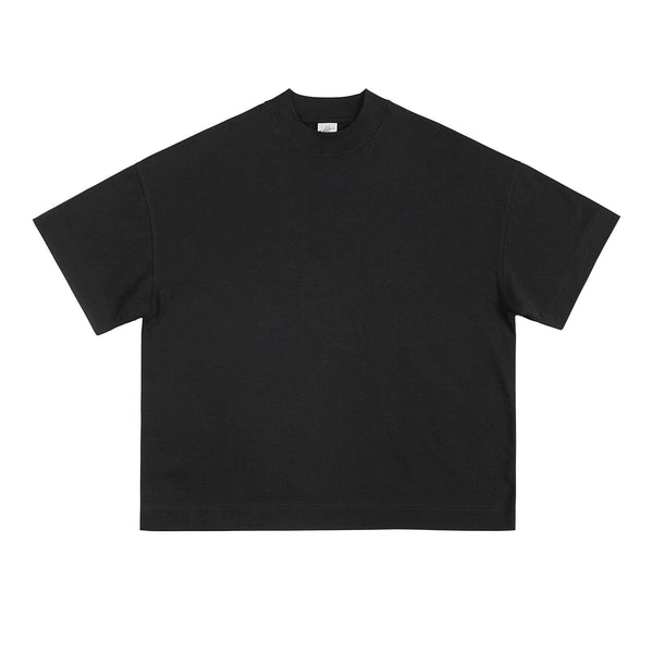 Heavyweight Oversized Mock-Neck Tee - COPPING THREADS - IDLT